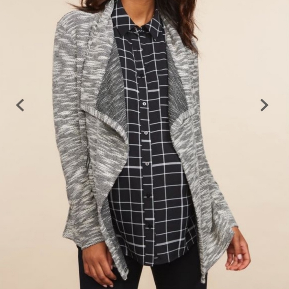 Maternity Cascade Open Front Maternity Jacket
